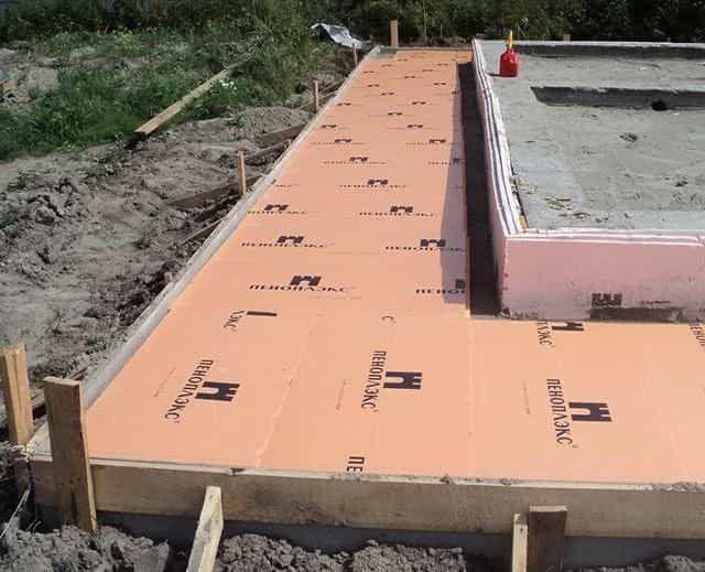 Пеноплекс фундамент 50 мм